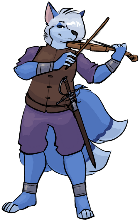 Kitsune bard