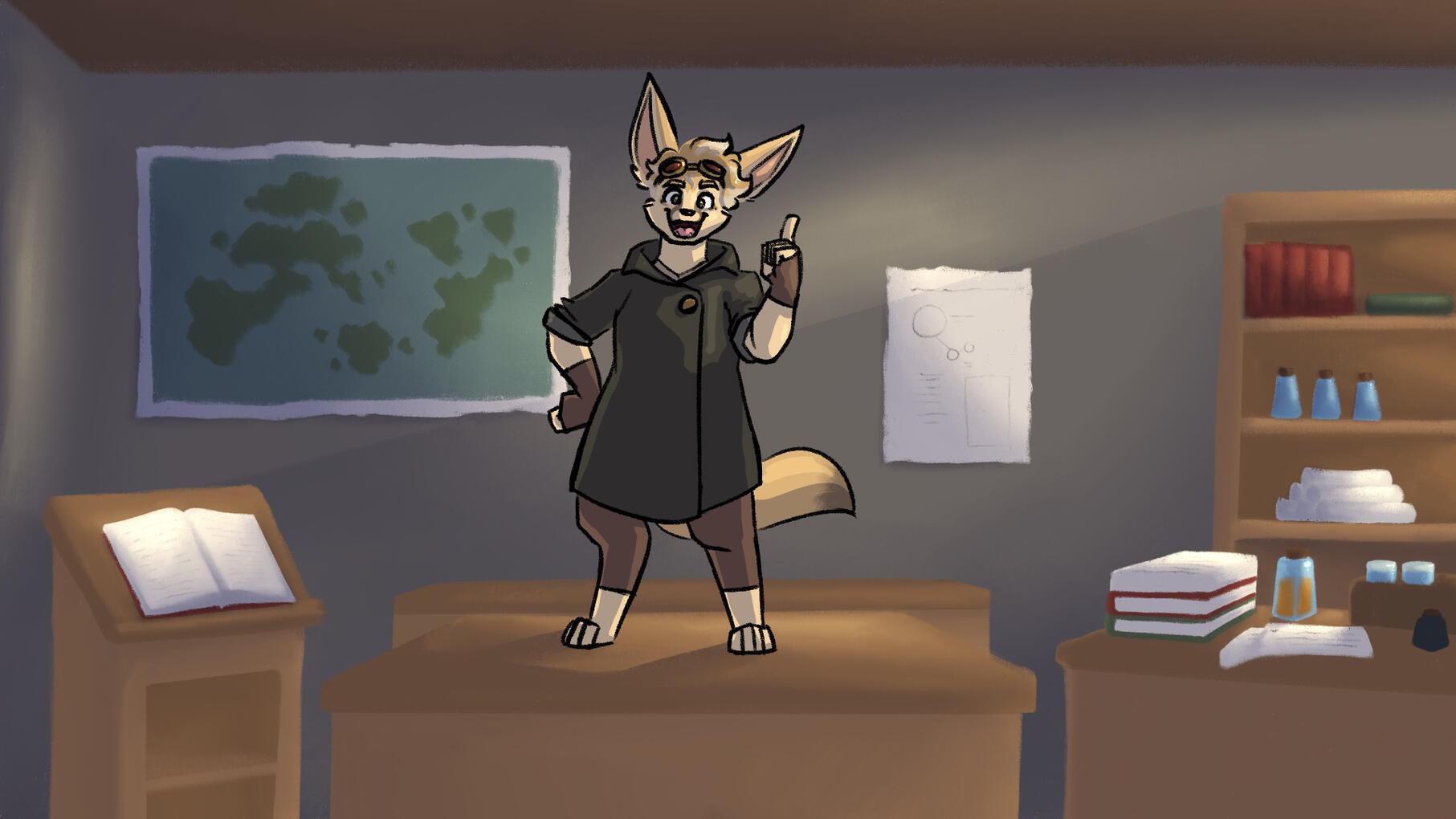 Fennec smarty-pants